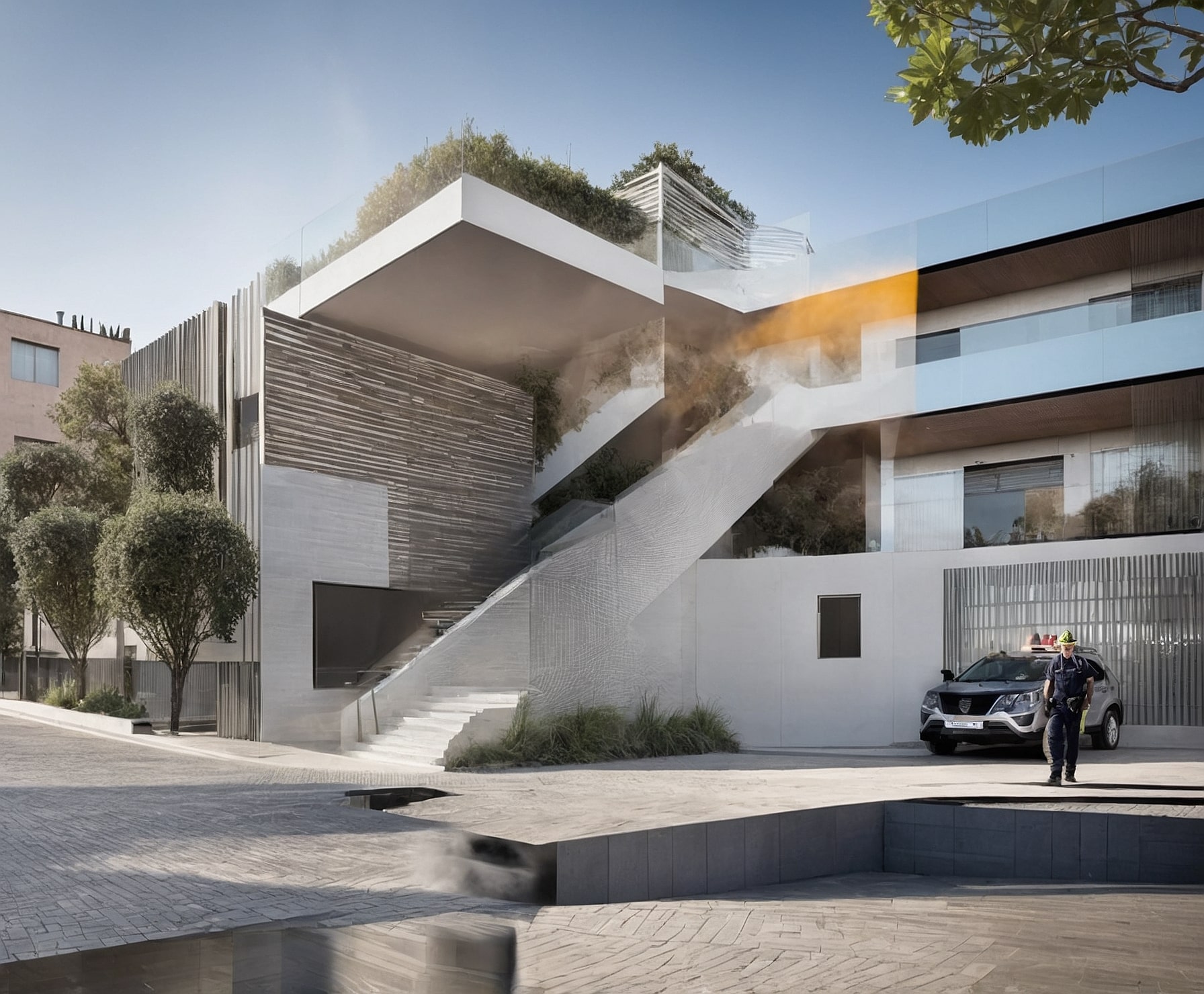 Análisis de incendio en edificio residencial en Barcelona