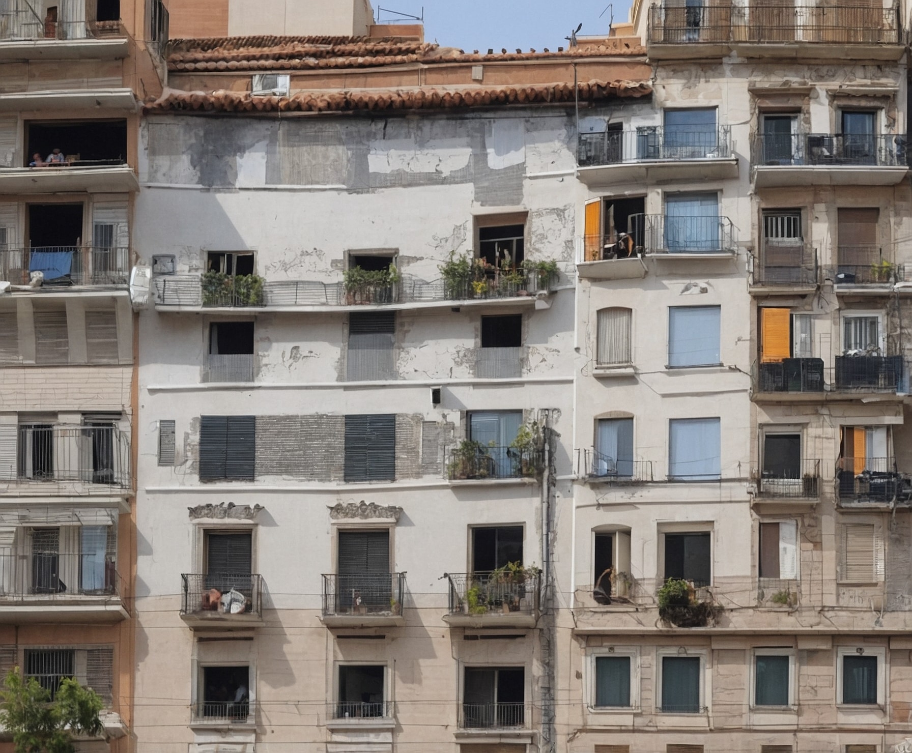 Investigación de incendio en edificio residencial.
