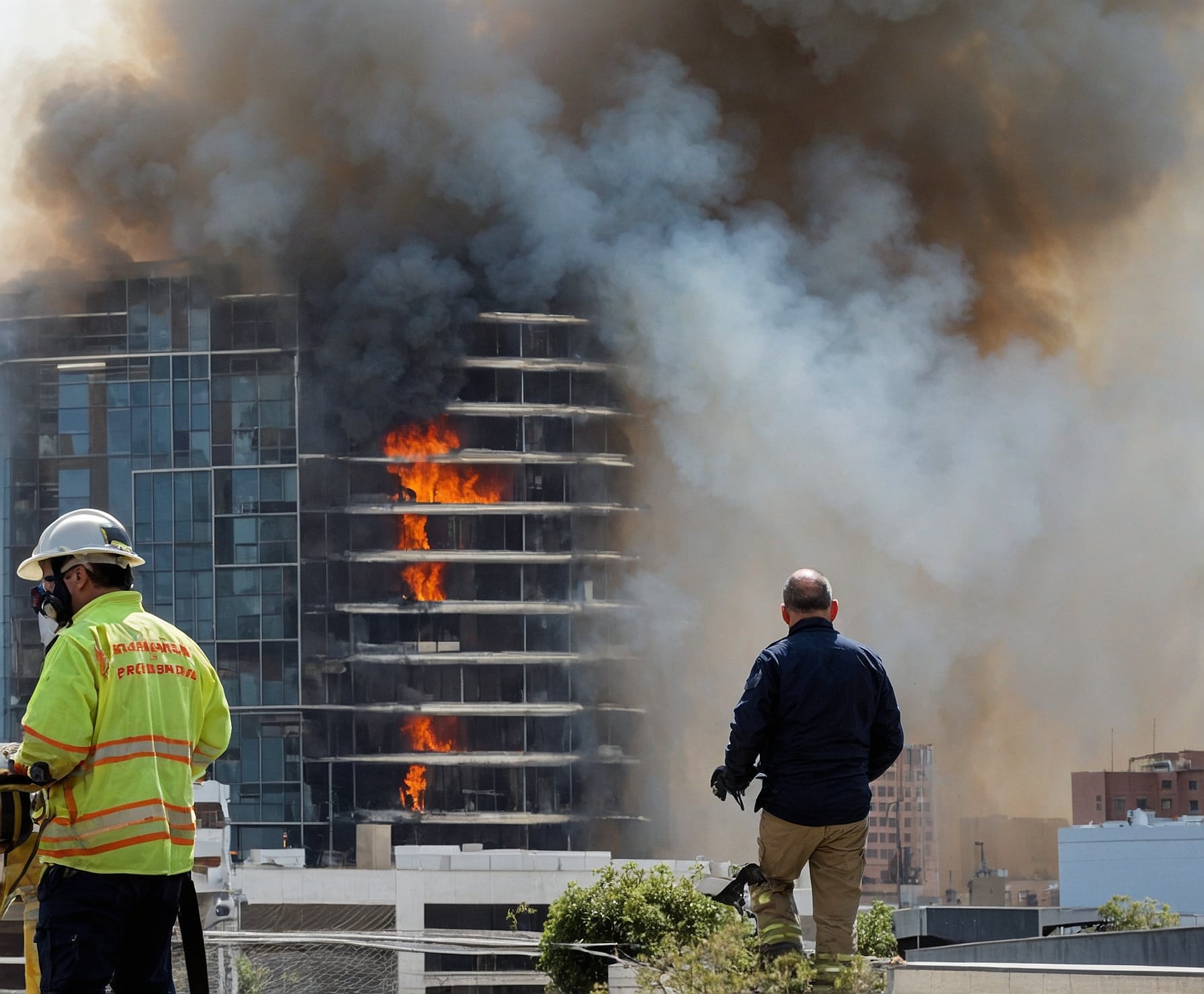 Análisis de incendio en Barcelona, informe pericial